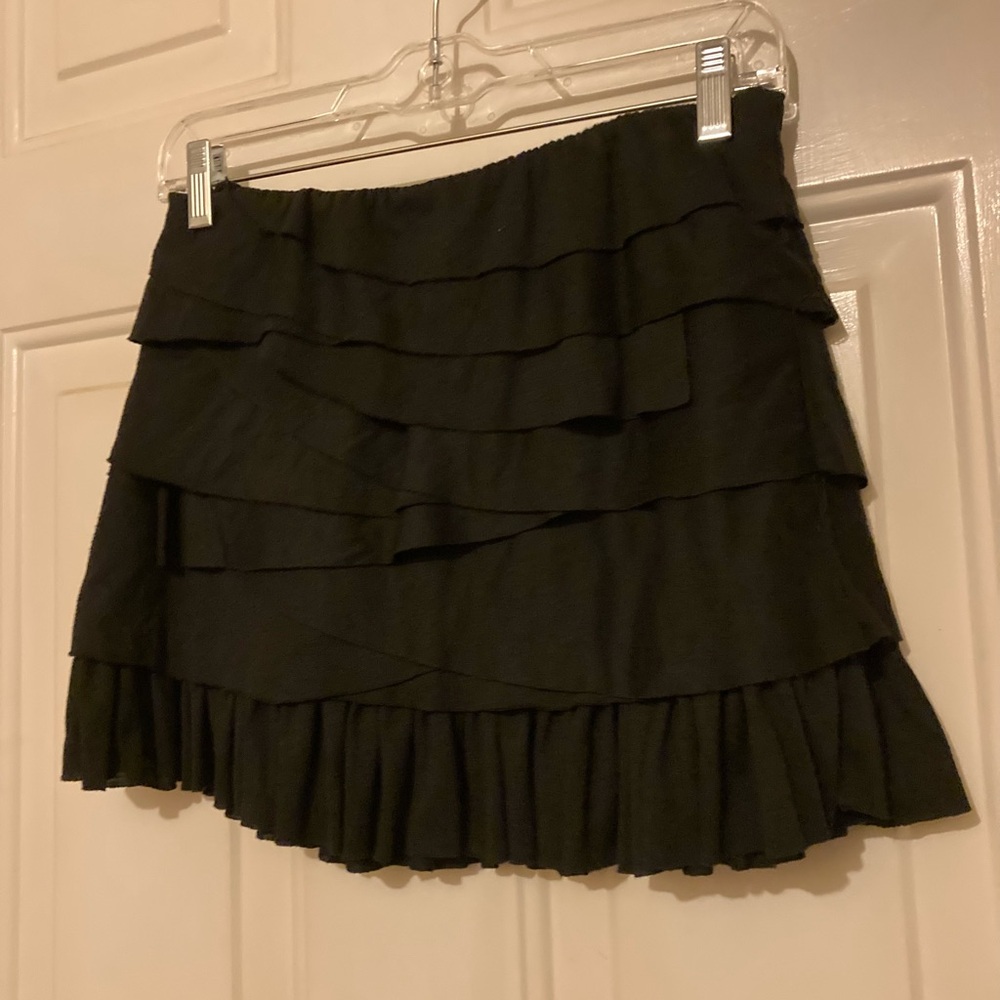 Vintage Ruffled Mini mini Skirt. Sold - Picture 1 of 7